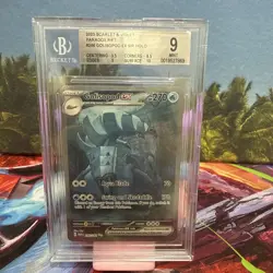 2023 Pokemon Paradox Rift Golisopod ex Special Illustration Rare #246/182 BGS 9 - Image 1