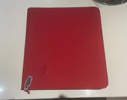 Pokemon TCG Complete Base Set Destined Rivals With 12 Pocket Red Binder - Image 1