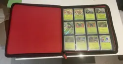 Pokemon TCG Complete Base Set Destined Rivals With 12 Pocket Red Binder - Image 2