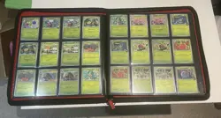 Pokemon TCG Complete Base Set Destined Rivals With 12 Pocket Red Binder - Image 3