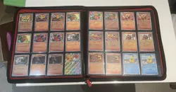 Pokemon TCG Complete Base Set Destined Rivals With 12 Pocket Red Binder - Image 5