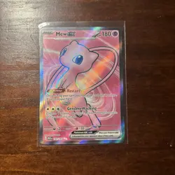 2023 Pokemon SV 151 Mew ex #193/165 Full Art Mint - Image 1