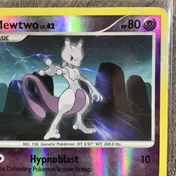Pokemon TCG Mewtwo 11/146 Legends Awakened Holo Rare Moderately Played - Image 4