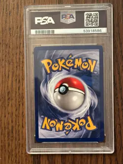 POKEMON FOSSIL 1st Edition ARBOK #31 NON HOLO PSA9 #53918586 - Image 4
