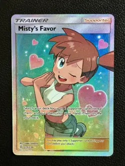 Misty’s Favor Full Art 235/236 Unified Minds Pokemon - Image 1