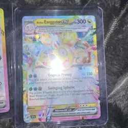 Pokemon TCG Pikachu EX 219/191 and Exeggutor Ex Ultra Rare Surging Sparks - NM - Image 4