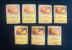 Pokemon TCG Pikachu Pokemon Day 2026 051/162 Holo Lot x 7 - Image 1