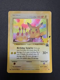 Pokemon TCG Birthday Pikachu #24 Celebrations 25th Anniversary - Image 1