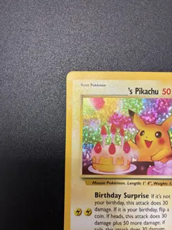 Pokemon TCG Birthday Pikachu #24 Celebrations 25th Anniversary - Image 3