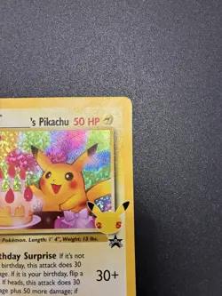 Pokemon TCG Birthday Pikachu #24 Celebrations 25th Anniversary - Image 4