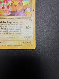 Pokemon TCG Birthday Pikachu #24 Celebrations 25th Anniversary - Image 5