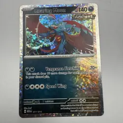 ROARING MOON - McDonald's Promo 011/015 2024 Happy Meal Holo Foil Pokemon - Image 1