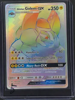 Golem GX 113 Pokemon Crimson Invasion 2017 NM 🔥🔥🔥 - Image 3