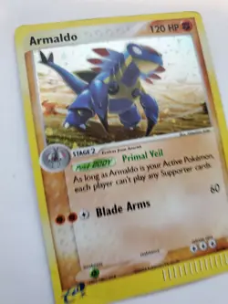 Armaldo Ex Holo Expediton Pokemon Base Fossil WOTC Played - Image 4
