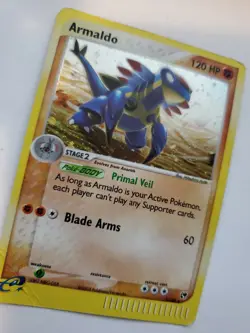 Armaldo Ex Holo Expediton Pokemon Base Fossil WOTC Played - Image 5
