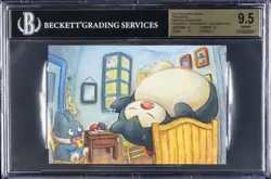 2023 POKEMON CENTER SNORLAX & MUNCHLAX BGS 9.5 - Image 1