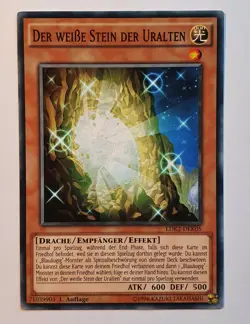 Yugioh The White Stone of Ancients LDK2-DEK05 Mint 1st Edition - Image 1