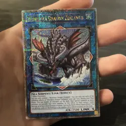Worldsea Dragon Zealantis RA04-EN082 Quarter Century Secret Rare Yugioh - Image 1