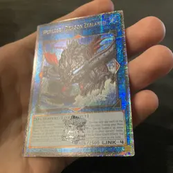 Worldsea Dragon Zealantis RA04-EN082 Quarter Century Secret Rare Yugioh - Image 2