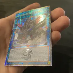 Worldsea Dragon Zealantis RA04-EN082 Quarter Century Secret Rare Yugioh - Image 3
