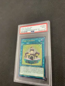 2020 YUGIOH OP14-EN002 TOON KINGDOM OTS TOURNAMENT PACK 14 PSA 9 - Image 1