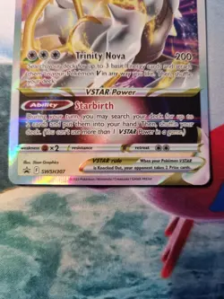 Pokemon TCG Arceus VSTAR Swsh307 Sword & Shield Black Star Promo Cards Holo LP - Image 2
