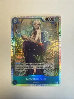 Nefeltari Vivi EB03-024 SR Extra Booster Heroines Edition One Piece Card Game - Image 3