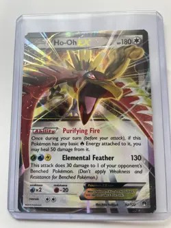 Pokemon Card - Ho-Oh EX 92/122 Breakpoint 2016 Holo Ultra Rare MINT - Image 1