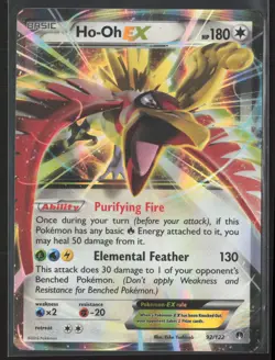 Pokemon TCG - XY Breakpoint - Ho-Oh EX 92/122 - Ultra Rare Holo - Image 1