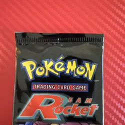 Pokemon 1st Edition Team Rocket Booster Pack Factory Sealed 1999-2000 WOTC - Image 2