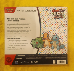 Pokemon TCG Scarlet & Violet 151 Poster Collection Box - NEW FACTORY SEALED - Image 2