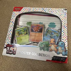 Pokemon TCG Scarlet & Violet 151 Poster Collection Box - New & Factory Sealed 820650853166 - Image 1