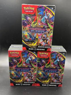 Pokemon Mega Evolution Phantasmal Flames Booster Bundle 3 boxes - NEW SEALED BOX - Image 1