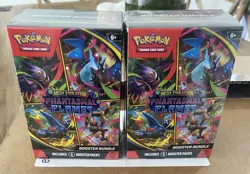 Pokemon Mega Evolution Phantasmal Flames Booster Bundle Sealed 6packs x2 - Image 1