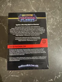 Pokemon Mega Evolution: Phantasmal Flames Booster Bundle, New Sealed - Image 3