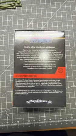 Pokemon TCG Mega Evolution Phantasmal Flames Booster Bundle 6 Packs Sealed - Image 5