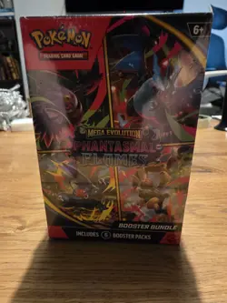 Pokemon Mega Evolution Phantasmal Flames Booster Bundle – Factory Sealed - Image 1
