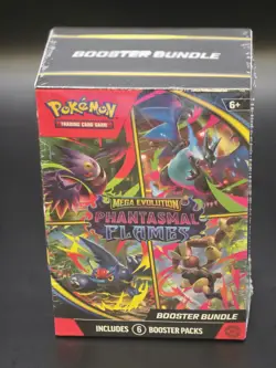 Pokemon Mega Evolution Phantasmal Flames Booster Bundle (New & Sealed) - Image 1