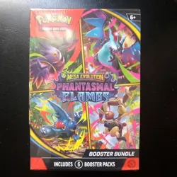 Pokemon TCG Mega Evolution | Phantasmal Flames Booster Bundle | New Sealed - Image 1