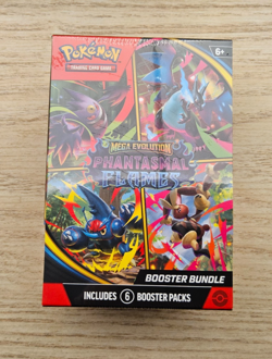 Pokemon TCG Mega Evolution - Phantasmal Flames Booster Bundle - New Sealed - Image 1