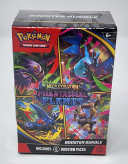 Pokemon TCG: Mega Evolution Phantasmal Flames Booster Bundle (6 Packs) - SEALED - Image 1