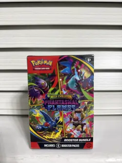 Pokemon TCG Mega Evolution Phantasmal Flames Booster Bundle | NEW | SEALED - Image 2