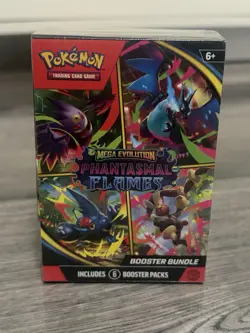 Pokemon TCG: Mega Evolution Phantasmal Flames Booster Bundle - New & Sealed - Image 1