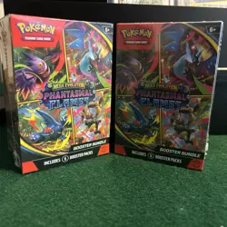 Pokemon TCG Mega Evolution Phantasmal Flames Booster Bundle Lot of 2 Sealed New - Image 1