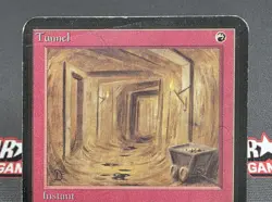 MTG Tunnel- DAMAGED -Alpha Magic the Gathering Card # 178 - Image 3