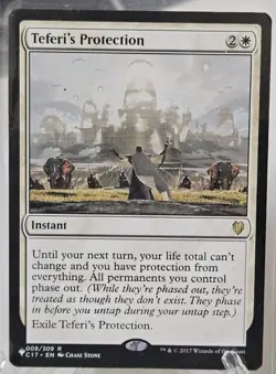 Teferi’s Protection #008/309 NM Mystery Booster Cards MB1 Commander 2017 MTG - Image 1