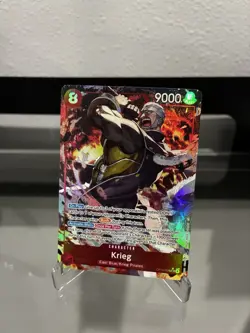 One Piece Krieg OP15-008 Alt Art SR Holo Character Card 9000 Power - Image 1