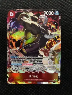 One Piece Krieg OP15-008 Alt Art SR Holo Character Card 9000 Power - Image 2
