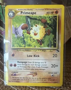 Primeape 18/18 - Southern Islands - Vintage Rare - Pokemon Card - Image 1