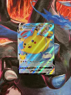 Pokemon Flying Pikachu VMAX Ultra Rare Holo Celebrations Card 007/025 - Image 1